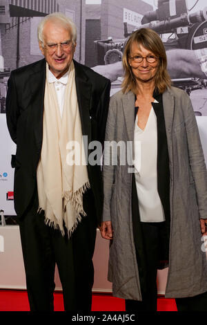 Bertrand Tavernier und Françoise Nyssen besuchen 11 Lumiere Film Festival, Lyon, Frankreich Stockfoto