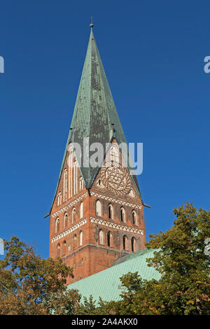 Johannis Kirche, Lüneburg, Niedersachsen, Deutschland Stockfoto