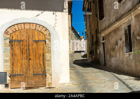 Montiano, Grosseto, Toskana, Italien: altes Dorf in der Maremma Stockfoto