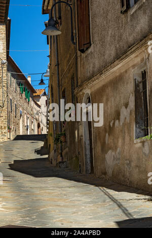 Montiano, Grosseto, Toskana, Italien: altes Dorf in der Maremma Stockfoto