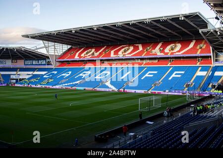 Cardiff, Wales, UK. 13. Okt 2019. Allgemeine Ansicht der Cardiff City Stadium. Wales v Kroatien UEFA Euro 2020 Qualifier in Cardiff City Stadium. Lewis Mitchell/YCPD/Alamy Leben Nachrichten. Stockfoto