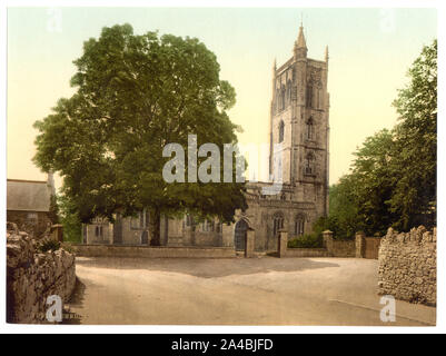 Die Kirche, Cheddar, England Stockfoto