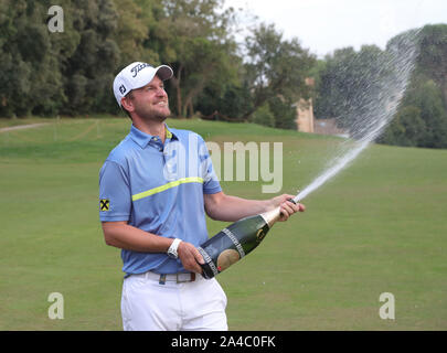 Bernd Wiesberger, Gewinner von 76° open d'Italia europäischen Tour Rennen zu dubri 76° open d'italia Golfclub Olgiata roma Golf während 76° Öffnen d'Itali Stockfoto