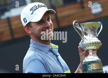 Bernd Wiesberger, Gewinner von 76° open d'Italia europäischen Tour Rennen zu dubri 76° open d'italia Golfclub Olgiata roma Golf während 76° Öffnen d'Itali Stockfoto