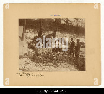 Die M[innerhalb einer Diamond] Camp Stockfoto