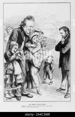 Die mormonische Problem gelöst Stockfoto