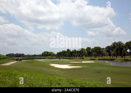 Der Robert Trent Jones Golf Trail an den Massen, Muscle Shoals, Alabama Stockfoto