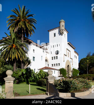 Das Santa Barbara County Courthouse, Santa Barbara, Kalifornien Stockfoto