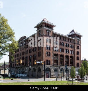 Die Waldo Hotel in Clarksburg, West Virginia Stockfoto