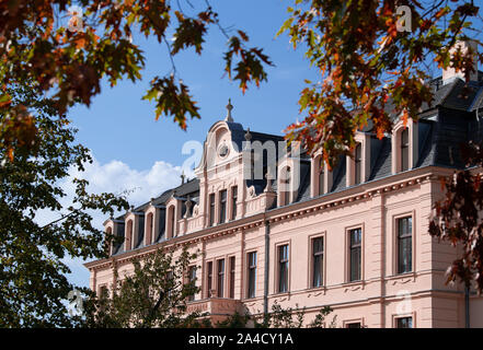 Nauen Ot Ribbeck, Deutschland. 13 Okt, 2019. Ribbeck Schloss. Credit: Soeren Stache/dpa-Zentralbild/ZB/dpa/Alamy leben Nachrichten Stockfoto