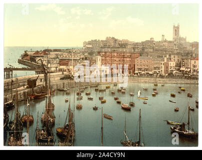 Der Hafen, II, Margate, England Stockfoto