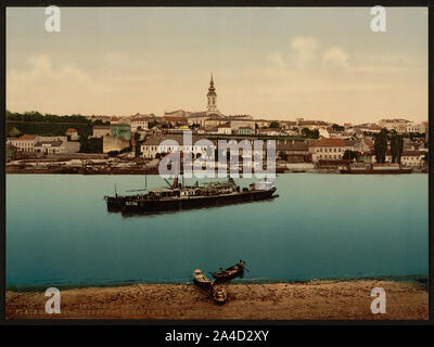 Die Landung - Unterkunft in der Nähe der Kathedrale, Belgrad, Servia Stockfoto