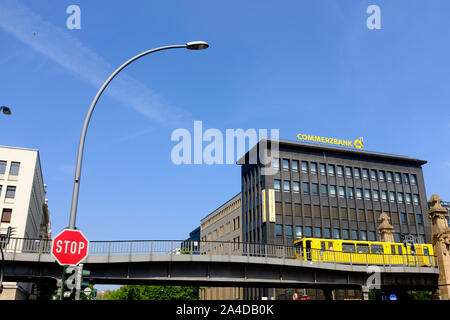 Bhf Bülowstraße, die U-Bahn Station, Berlin, Deutschland Stockfoto