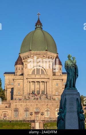 SAINT JOSEPH'S ORATORY auf dem Mont Royal, KATHOLISCHE KIRCHE, CHEMIN Queen Mary Street, MONTREAL, QUEBEC, KANADA Stockfoto