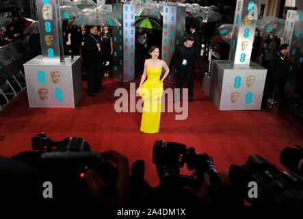 Foto muss Gutgeschrieben © Jeff Spicer/Alpha Presse 076876 10/02/2013 Marion Cotillard EE BAFTA British Academy Film Awards 2013 Royal Opera House London Stockfoto