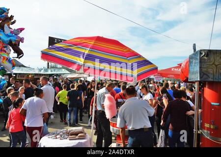 Messe in Puracic 2019 Jahr Stockfoto