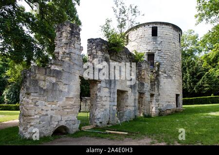 SAINT PIERRE DU FOSSE ABTEI SAINT MAUR DES FOSSES (94), Frankreich, EUROPA Stockfoto