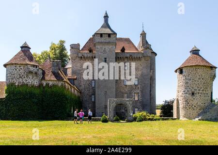 CHATEAU Saint-denis, SAINT-PARDOUX-LES-Karten, (23) Creuse, Limousin, Frankreich Stockfoto