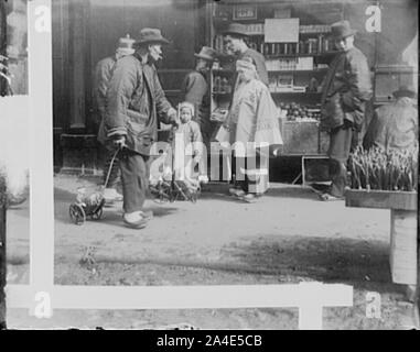 Das Spielzeug Hausierer, Chinatown, San Francisco Stockfoto