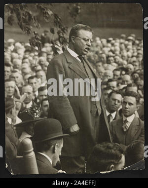 Theodore Roosevelt zu Gast am Sagamore Hill Stockfoto