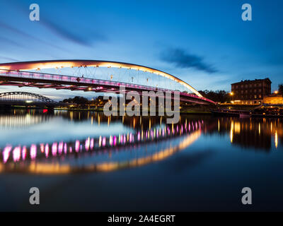 Der Vater Bernatek Brücke Stockfoto