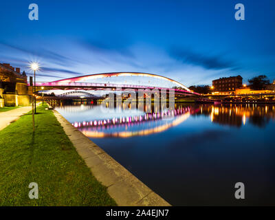 Der Vater Bernatek Brücke Stockfoto