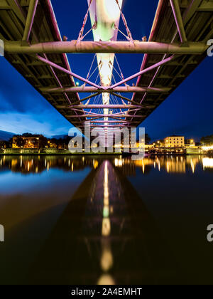 Der Vater Bernatek Brücke Stockfoto