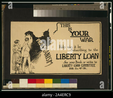 Dies ist dein Krieg Stockfoto