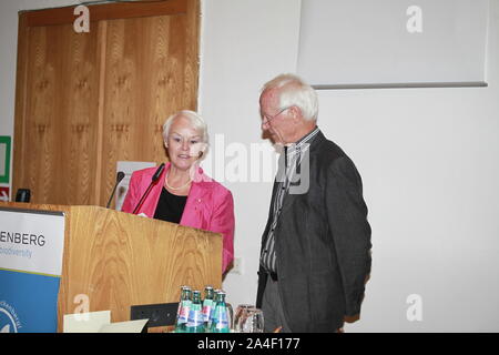 Heinz und Ingrid von Matthey, Görlitzer, Meridian Naturfilmpreis Stockfoto