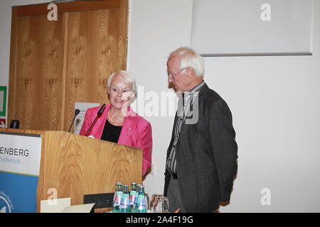 Heinz und Ingrid von Matthey, Görlitzer, Meridian Naturfilmpreis Stockfoto