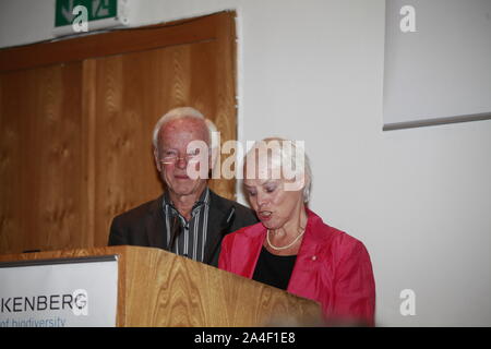 Heinz und Ingrid von Matthey, Görlitzer, Meridian Naturfilmpreis Stockfoto