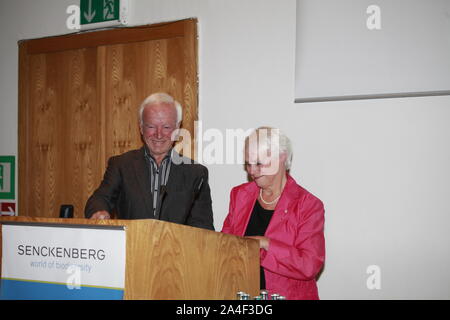 Heinz und Ingrid von Matthey, Görlitzer, Meridian Naturfilmpreis Stockfoto