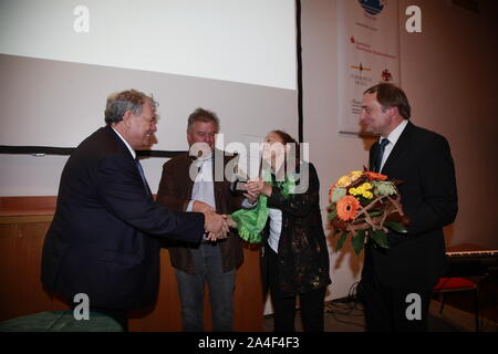 Annette und Klaus Scheurich, Görlitzer, Meridian Naturfilmpreis Stockfoto