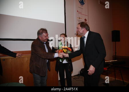 Annette und Klaus Scheurich, Görlitzer, Meridian Naturfilmpreis Stockfoto