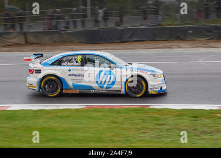 BTCC British Touring Car Championship 2019 letzte Runde Qualifying in Brands Hatch Stockfoto