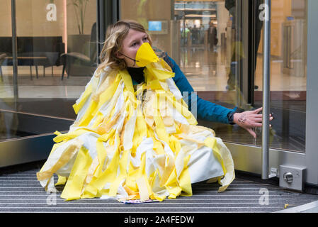 Aussterben Rebellion Proteste, London, UK, 2019 Stockfoto