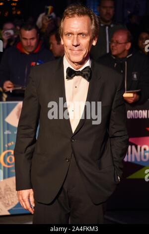 Hugh Laurie. 'David Copperfield' Premiere, BFI London Film Festival, Odeon Luxe, Leicester Square, London. Großbritannien Stockfoto