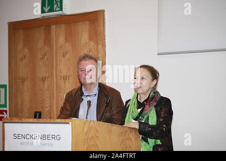 Annette und Klaus Scheurich für den Görlitzer Meridian Naturfilmpreis 2019 Stockfoto