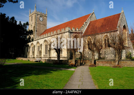 St Mary's Church, Marlborough, Wiltshire. Stockfoto