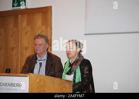 Annette und Klaus Scheurich für den Görlitzer Meridian Naturfilmpreis 2019 Stockfoto