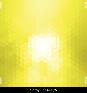 Sechseckige gelben Hintergrund. abstract Vector Stock Vektor