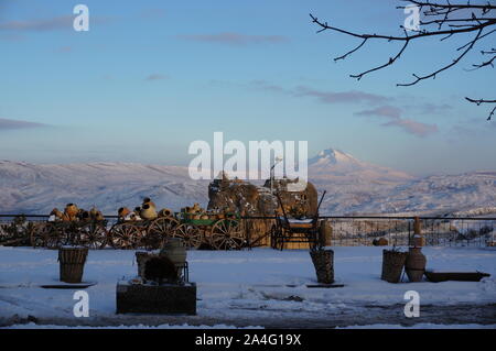 Ortahisar, Göreme, Kappadokien, Türkei Stockfoto