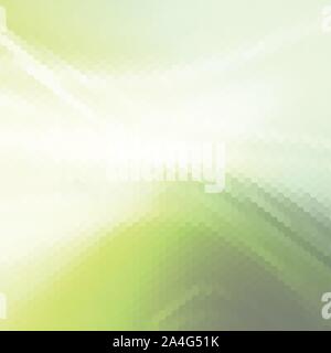 Modernen geometrischen Design. Hintergrund für die Werbung. Grüne kleine Dreiecke. Eps 10. Stock Vektor