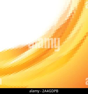 Bunte gelb Sechseck Bild. Bunt gelb Sechseck Bild. abstract vector Hintergrund Stock Vektor