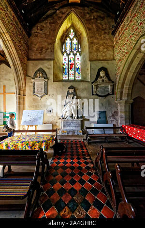 St. James Kirche ist an Kinnersley, einem Dorf in Herefordshire; fanden fünf Meilen östlich der Grenze von radnorshire und 10 km nord-westlich von Hereford Stockfoto