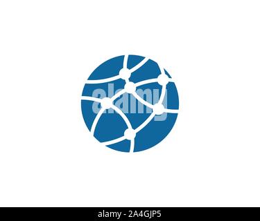 Global Technology Symbol social network Illustration Design Stock Vektor