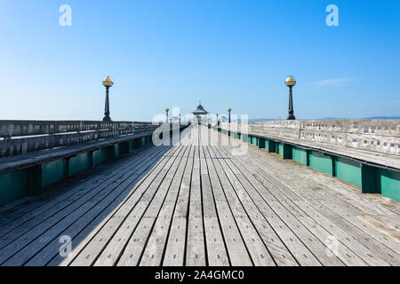 Clevedon Pier, Clevedon, Somerset, England, Vereinigtes Königreich Stockfoto