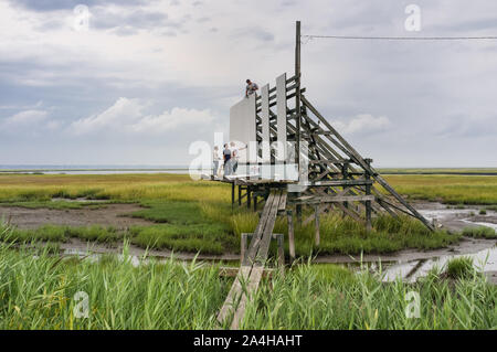 Holz- Plakate in der Nähe von Atlantic City NJ Stockfoto