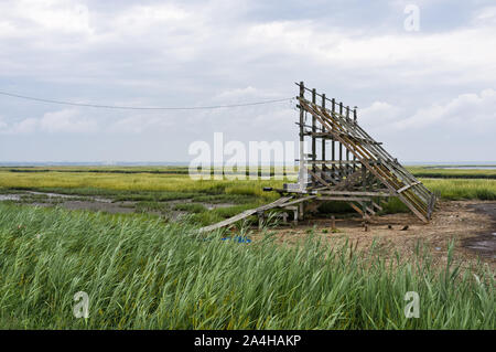 Holz- Plakate in der Nähe von Atlantic City NJ Stockfoto