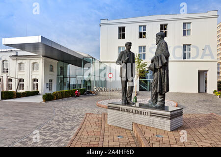 Škoda Muzeum, Mladá Boleslav, Ceska Republika/Skoda Museum, Mlada Boleslav, tschechische Republik Stockfoto